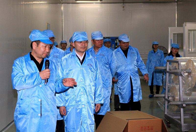 我院院長(zhǎng)隨科技部專(zhuān)家調(diào)研組來(lái)淮安高新區(qū)開(kāi)展“以升促建”調(diào)研