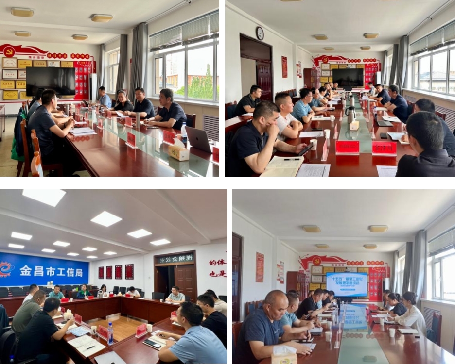 謀深謀實“十五五”規(guī)劃“三個重大”，我院邀行業(yè)專家參與座談——金昌市工信局組織企業(yè)座談會